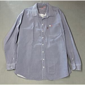 Cinch WRX FR Shirt Men XXL Button Up Utility Mechanical Construction-STARCHED